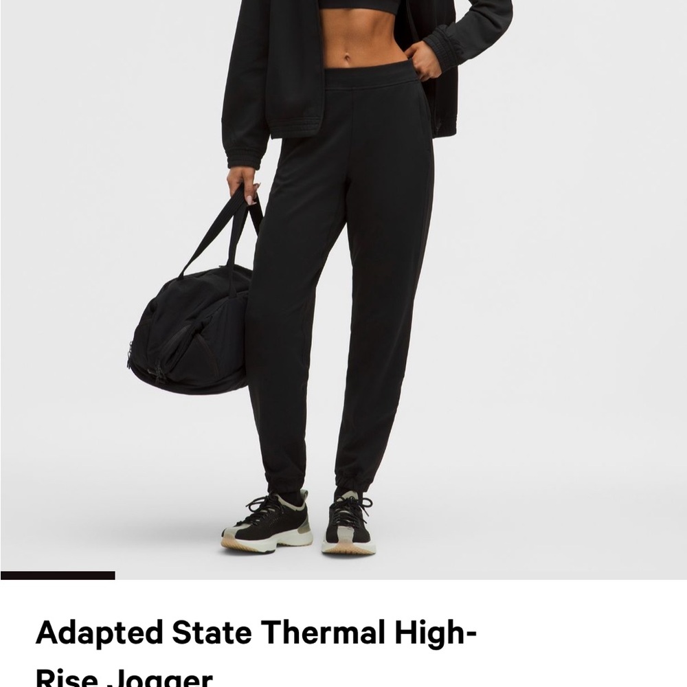 Lululemon adapted state thermal joggers